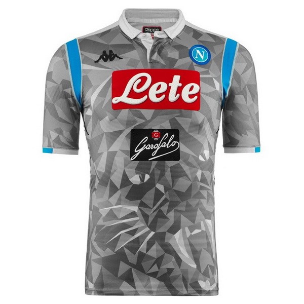 Maillot Football Naples Third 2018-19 Gris